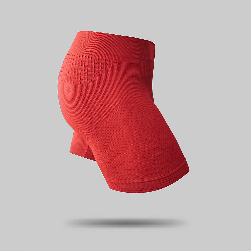Boxer KINETIC Running Trail Sans Couture - Rouge